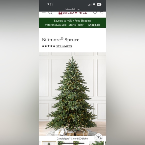 10’ Christmas Tree I was gifted this last year. I can’t fit it in my home. - Picture 5 of 6